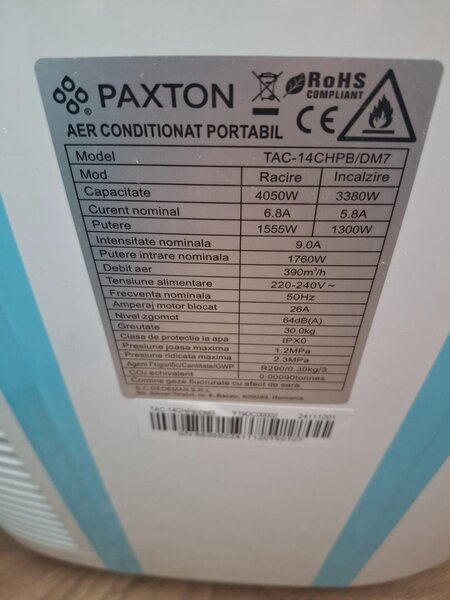 Aer conditionat portabil,
